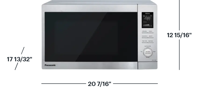 N-SV79MS 1.4 Cu. Ft. Countertop Microwave Oven with Inverter Technology and Alexa compatibility - Stainless Steel